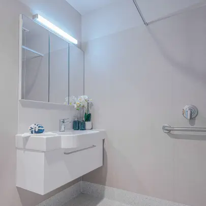 Hospital Room Bathroom HDR HIGHres